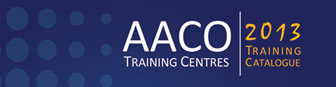 AACO Training Center - 2013 Training Catalog
